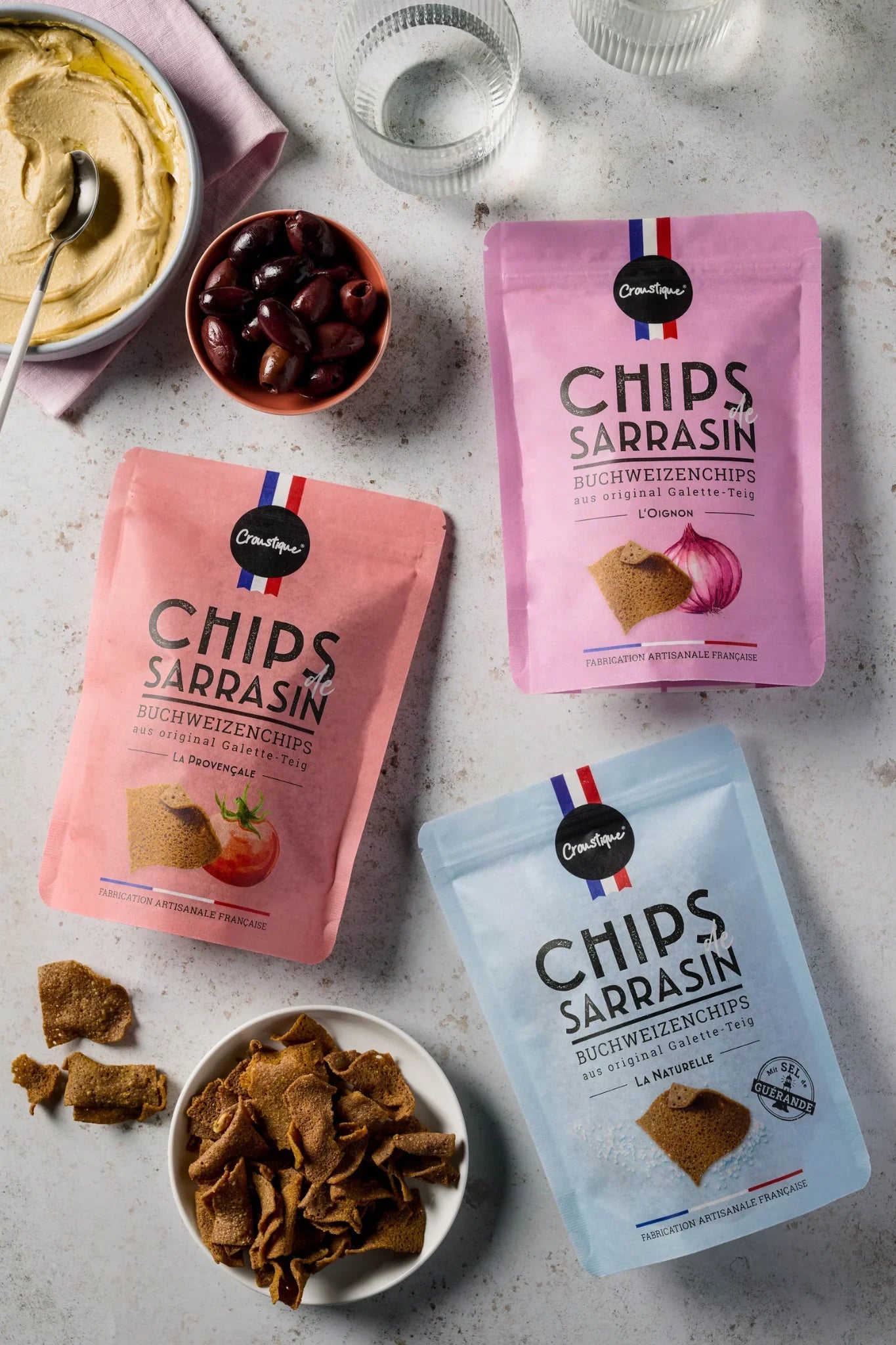 Buchweizenchips Sorten