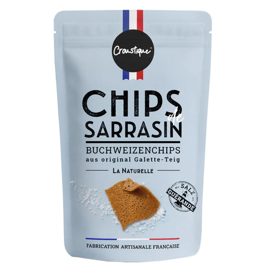 Chips de Sarrasin - La Naturelle - Buchweizenchips mit Sel de Guérande
