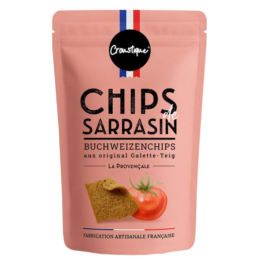 Chips de Sarrasin - La Provençale - Buchweizenchips mit Tomate & Kräuter der Provence